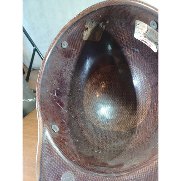 Vintage MSA White Cap -Coal Mining Helmet Cap No Liner - Picture 8 of 12